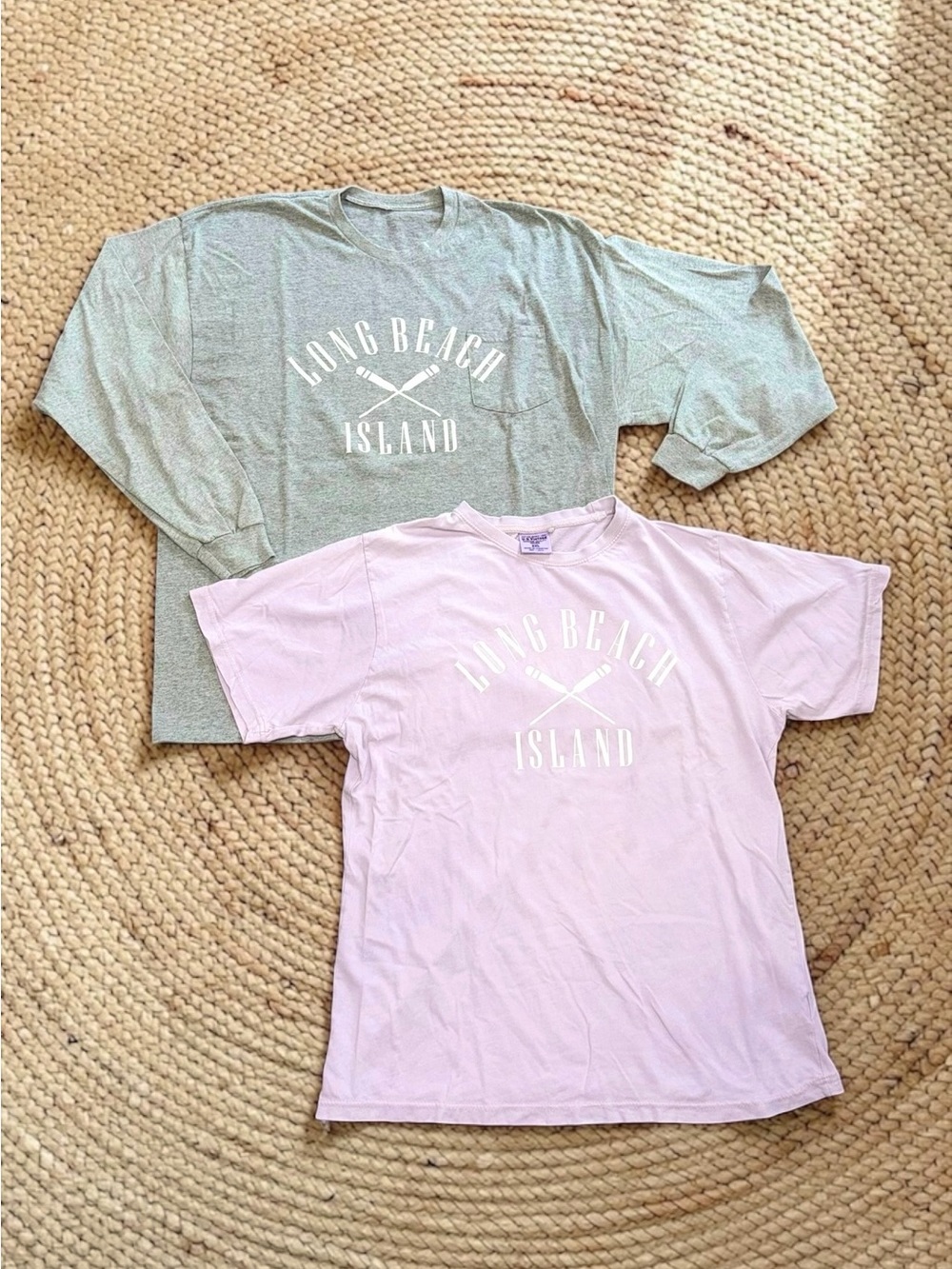 Long Beach Island New Jersey Men’s 100% Cotton Graphic Tee Bundle XXL